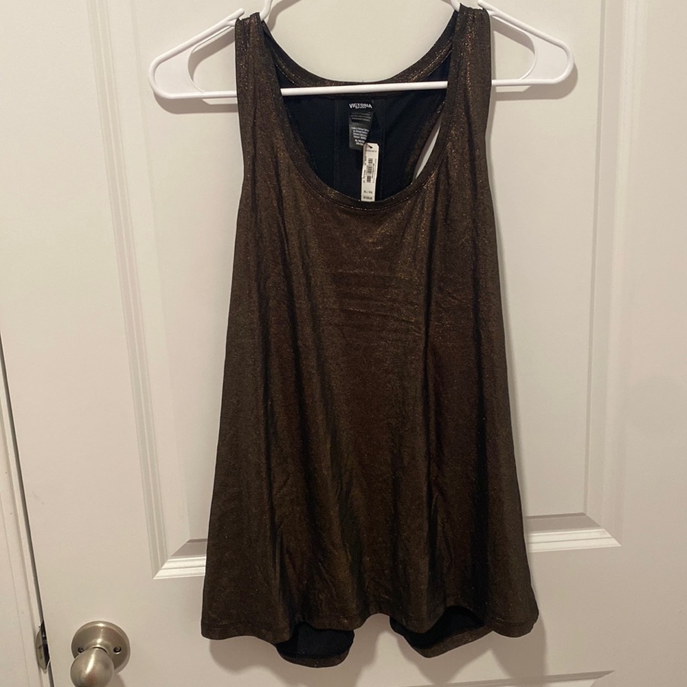 VICTORIA SECRET Sport Bronze Tank top Size XL